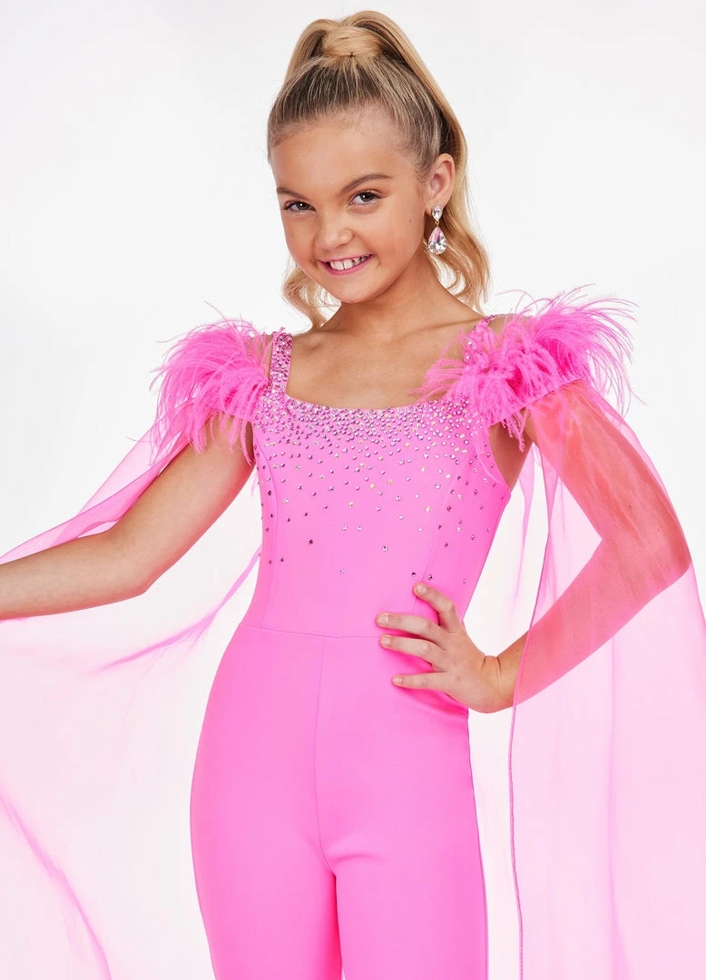 In Stock Jumpsuits & Rompers Ashley Lauren Kids 8100 Size 12 Hot Pink Pageant Jumpsuit Feathers Cape Girls Fun Fashion 10 In Stock Jumpsuits & Rompers Ashley Lauren Kids 8100 Size 12 Hot Pink Pageant Jumpsuit Feathers Cape Girls Fun Fashion