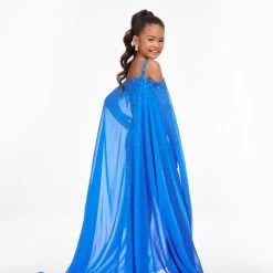 Ashley Lauren Kids 8107 Long Lace Jumpsuit Girls Cape Off The Shoulder Fun Fashion 10 Ashley Lauren Kids 8107 Long Lace Jumpsuit Girls Cape Off The Shoulder Fun Fashion