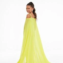 Ashley Lauren Kids 8107 Long Lace Jumpsuit Girls Cape Off The Shoulder Fun Fashion 11 Ashley Lauren Kids 8107 Long Lace Jumpsuit Girls Cape Off The Shoulder Fun Fashion