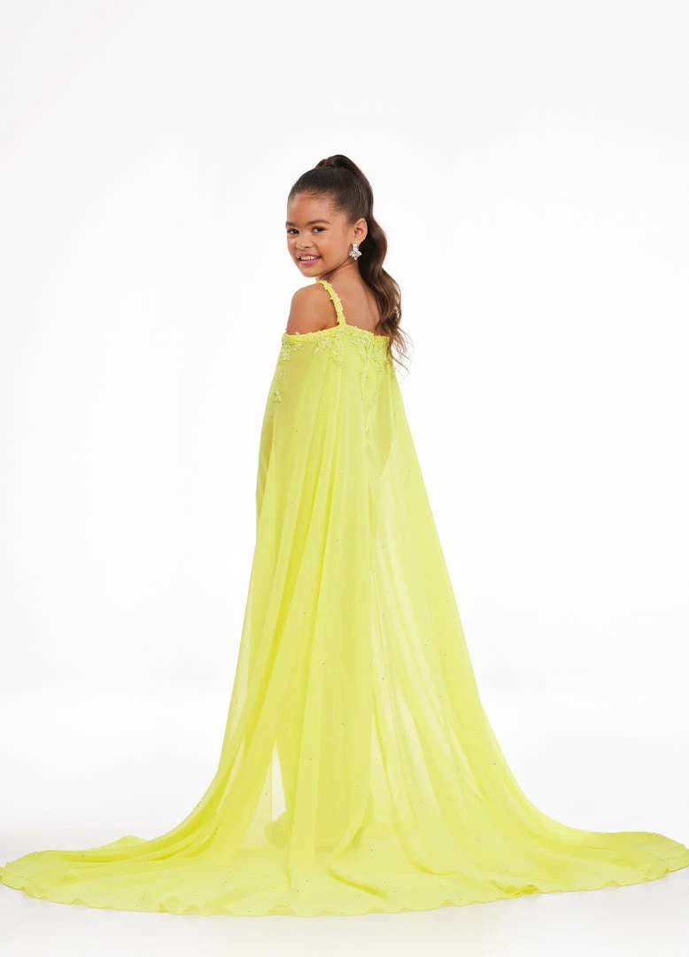 Ashley Lauren Kids 8107 Long Lace Jumpsuit Girls Cape Off The Shoulder Fun Fashion 7 Ashley Lauren Kids 8107 Long Lace Jumpsuit Girls Cape Off The Shoulder Fun Fashion