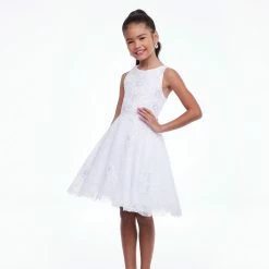 Ashley Lauren Kids 8109 Short Lace Girls Cocktail Dress Pageant A Line Pageant 16 Ashley Lauren Kids 8109 Short Lace Girls Cocktail Dress Pageant A Line Pageant