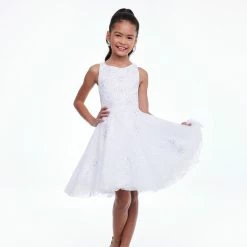 Ashley Lauren Kids 8109 Short Lace Girls Cocktail Dress Pageant A Line Pageant 13 Ashley Lauren Kids 8109 Short Lace Girls Cocktail Dress Pageant A Line Pageant