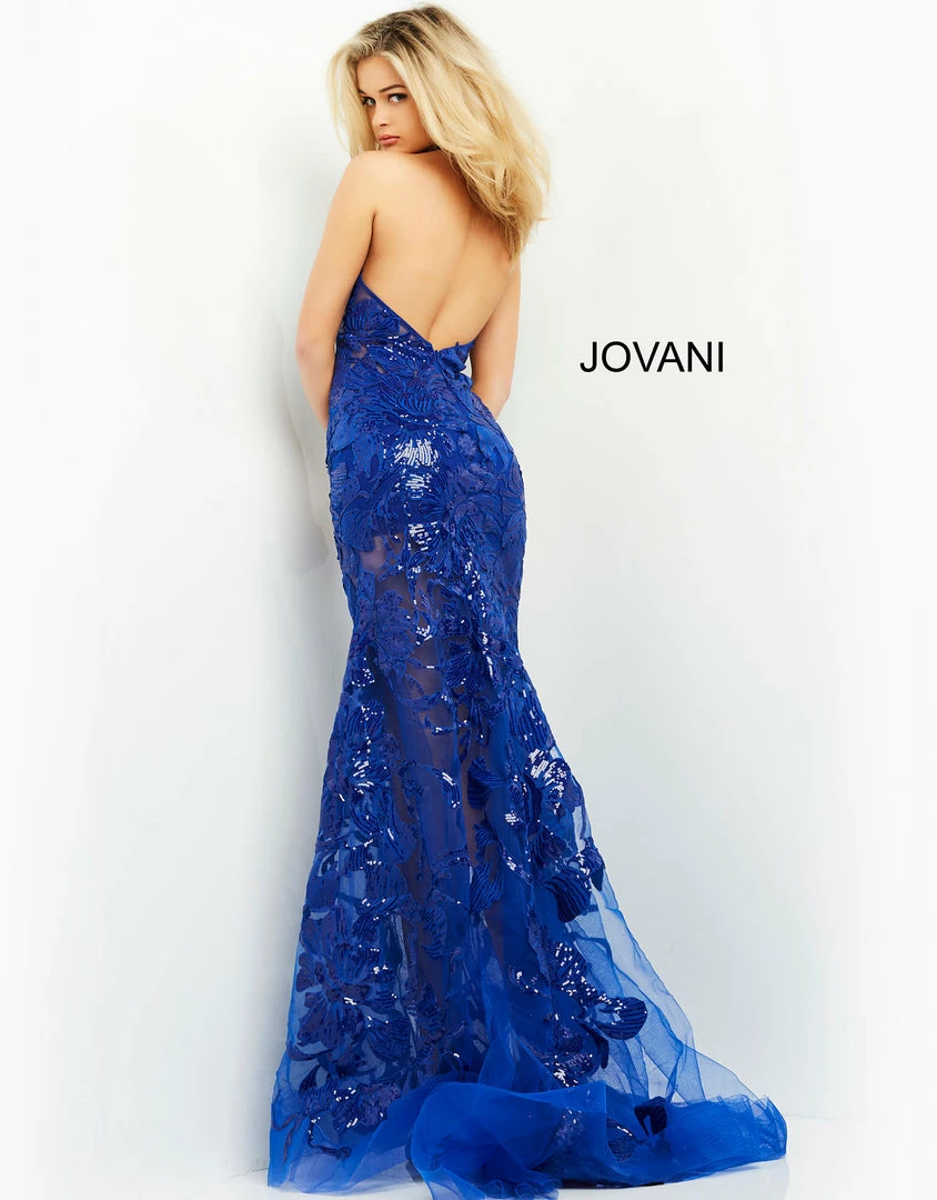 Backless Dresses Jovani 8110 Long Embellished Prom Dress V Neckline Slit Evening Gown Backless 7 Backless Dresses Jovani 8110 Long Embellished Prom Dress V Neckline Slit Evening Gown Backless