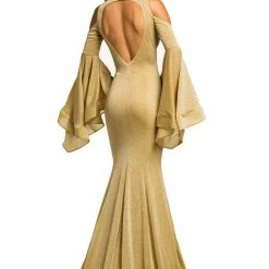 In Stock Mermaid Dresses Johnathan Kayne 8111 Size 2 Long Backless Bell Sleeve Dress Shimmer Mermaid Formal 16 In Stock Mermaid Dresses Johnathan Kayne 8111 Size 2 Long Backless Bell Sleeve Dress Shimmer Mermaid Formal