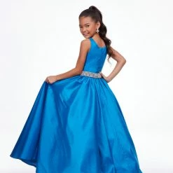 Ashley Lauren Kids Ashley Lauren 8113 Girls Long Kids A Line Ball Gown Dress Evening Gown Crystal Belt 19 Ashley Lauren Kids Ashley Lauren 8113 Girls Long Kids A Line Ball Gown Dress Evening Gown Crystal Belt