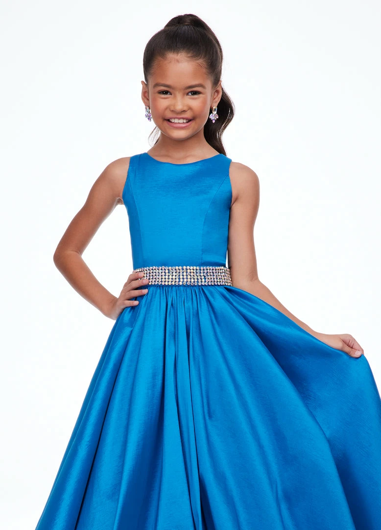 Ashley Lauren Kids Ashley Lauren 8113 Girls Long Kids A Line Ball Gown Dress Evening Gown Crystal Belt 10 Ashley Lauren Kids Ashley Lauren 8113 Girls Long Kids A Line Ball Gown Dress Evening Gown Crystal Belt