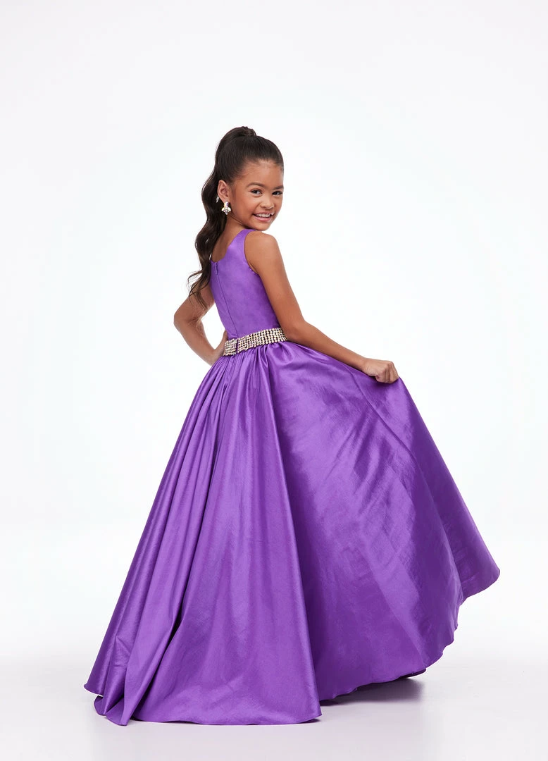 Ashley Lauren Kids Ashley Lauren 8113 Girls Long Kids A Line Ball Gown Dress Evening Gown Crystal Belt 7 Ashley Lauren Kids Ashley Lauren 8113 Girls Long Kids A Line Ball Gown Dress Evening Gown Crystal Belt