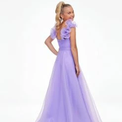 Kids Dresses Ashley Lauren Kids 8124 A Line Girls Pageant Dress Ruffle Sleeve V Neck Gown 19 Kids Dresses Ashley Lauren Kids 8124 A Line Girls Pageant Dress Ruffle Sleeve V Neck Gown