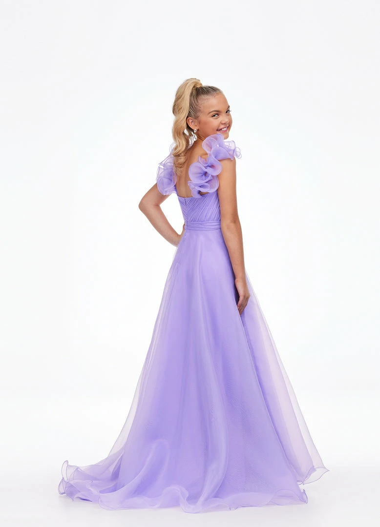 Kids Dresses Ashley Lauren Kids 8124 A Line Girls Pageant Dress Ruffle Sleeve V Neck Gown 11 Kids Dresses Ashley Lauren Kids 8124 A Line Girls Pageant Dress Ruffle Sleeve V Neck Gown