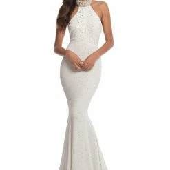 In Stock Mermaid Dresses Johnathan Kayne 8235 Size 4 Embellished Glitter Mermaid Crystal Choker Prom Dress Pageant Gown 13 In Stock Mermaid Dresses Johnathan Kayne 8235 Size 4 Embellished Glitter Mermaid Crystal Choker Prom Dress Pageant Gown