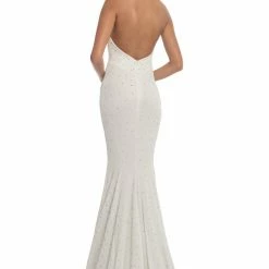 In Stock Mermaid Dresses Johnathan Kayne 8235 Size 4 Embellished Glitter Mermaid Crystal Choker Prom Dress Pageant Gown 15 In Stock Mermaid Dresses Johnathan Kayne 8235 Size 4 Embellished Glitter Mermaid Crystal Choker Prom Dress Pageant Gown