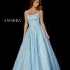 Ballgown Dresses Amarra 87217 Shimmer A Line Ball Gown Prom Dress Lace Glitter Formal Gown