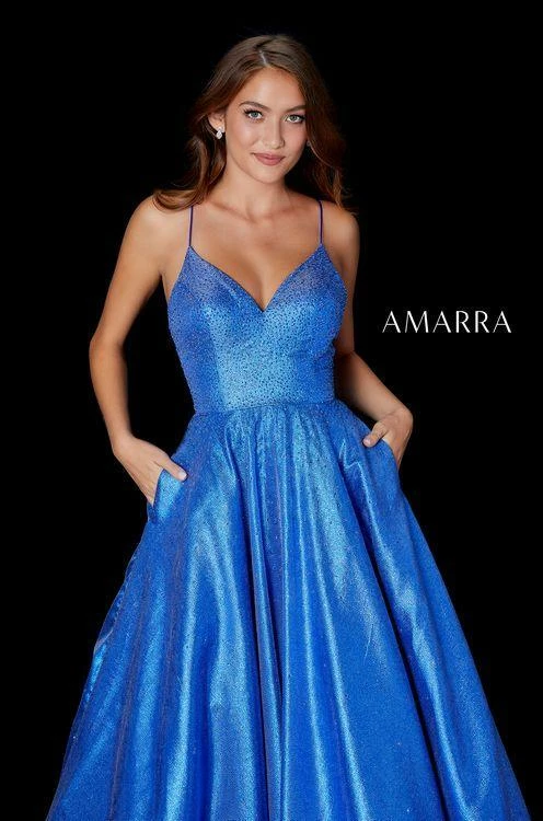 Amarra 87291 Long Shimmer A Line Prom Dress Corset Back Pockets Formal Ball Gown Ballgown Dresses 5 Amarra 87291 Long Shimmer A Line Prom Dress Corset Back Pockets Formal Ball Gown Ballgown Dresses