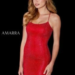 Amarra 87352 Long Fitted Rhinestone Backless Corset Prom Dress Formal Gown Backless Dresses