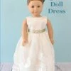 Rosebuds 5128 Doll Dress Matches Rosebuds Flower Girl Dress 5128