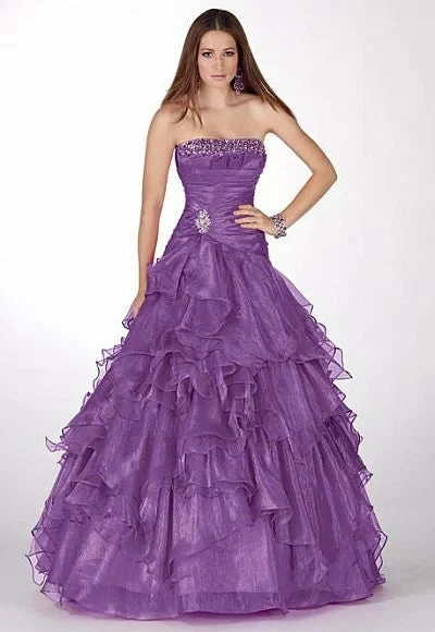 In Stock Alyce 9086 Size 20 Fuchsia Long Layered Prom Dress Shimmer Corset Plus Size Ball Gown Ballgown Dresses 5 In Stock Alyce 9086 Size 20 Fuchsia Long Layered Prom Dress Shimmer Corset Plus Size Ball Gown Ballgown Dresses