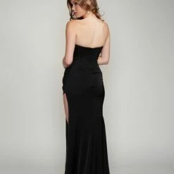 Nina Canacci 9128 Long Straight Prom Pageant Gown