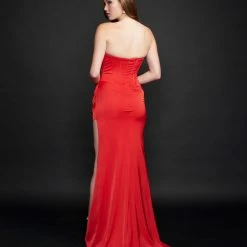 Nina Canacci 9128 Long Straight Prom Pageant Gown