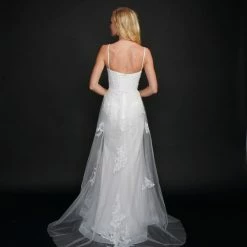 In Stock Nina Canacci 9132 Size 4, 6 Lilac Long Glitter Prom Pageant Gown Pearl Corset Dress Formal Dress