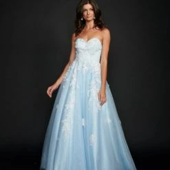 In Stock Nina Canacci 9137 Size 12 Lace Ballgown Dress Wedding Gown Strapless Sweetheart Neckline Ballgown Dresses