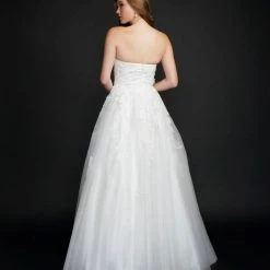In Stock Nina Canacci 9137 Size 12 Lace Ballgown Dress Wedding Gown Strapless Sweetheart Neckline Ballgown Dresses