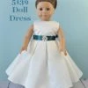 Rosebuds 5139 Doll Dress Matches Rosebuds Flower Girl Dress 5139