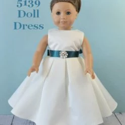 Rosebuds 5139 Doll Dress Matches Rosebuds Flower Girl Dress 5139