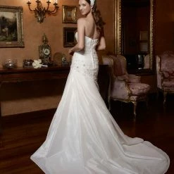 In Stock Casablanca Bridal Gown Style 2026 Size 20 Ivory / Silver Wedding Dress