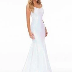 In Stock Mermaid Dresses Ashley Lauren 11024 Coral Size 4, 8 Sequin Prom Dress With Lace Up Back Pageant Gown 27 In Stock Mermaid Dresses Ashley Lauren 11024 Coral Size 4, 8 Sequin Prom Dress With Lace Up Back Pageant Gown