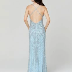 In Stock Primavera Couture 3428 Size 22 Embellished Beaded V Neckline Prom Dress Evening Gown