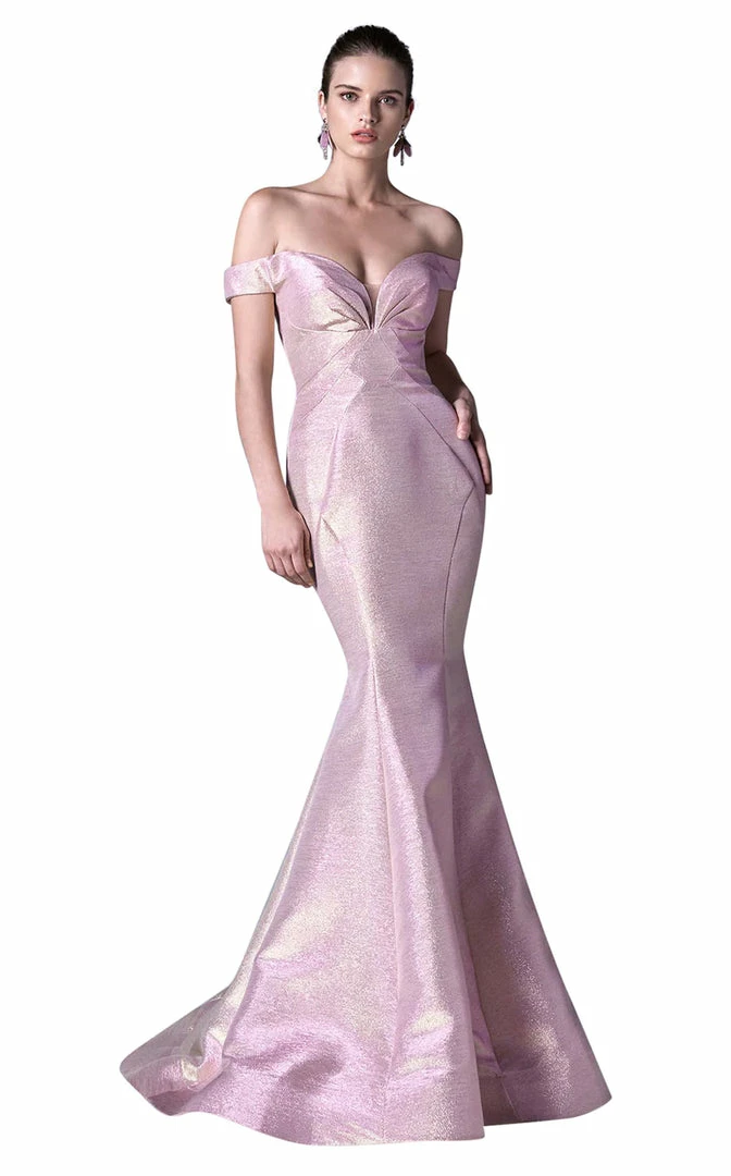 In Stock Andrea & Leo A0725 Size 6 Pink Fitted Mermaid Formal Dress Off The Shoulder Pageant Gown 3 In Stock Andrea & Leo A0725 Size 6 Pink Fitted Mermaid Formal Dress Off The Shoulder Pageant Gown