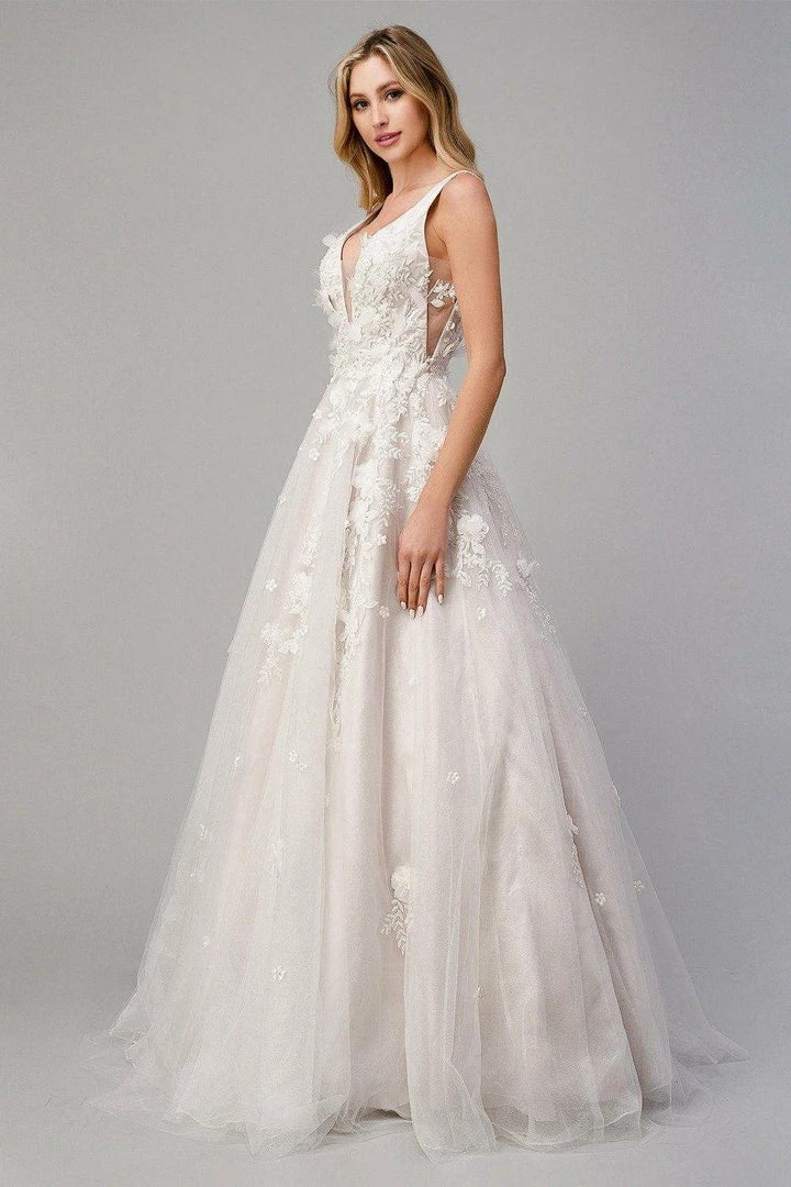 Andrea & Leo Couture Andrea & Leo Gardenia A1028 Shimmer Ball Gown 3D Lace Wedding Dress Bridal Formal Ballgown Dresses 6 Andrea & Leo Couture Andrea & Leo Gardenia A1028 Shimmer Ball Gown 3D Lace Wedding Dress Bridal Formal Ballgown Dresses