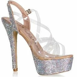 Marc Defang AB CLEAR MARC TOPS Platform Pageant Heel Prom Shoe