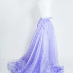 In Stock Marc Defang 8023 Layered Organza Prom Pageant Overskirt Fun Fashion Shimmer