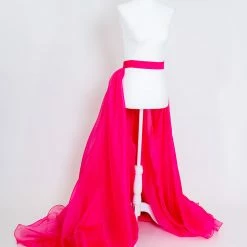 In Stock Marc Defang 8023 Layered Organza Prom Pageant Overskirt Fun Fashion Shimmer