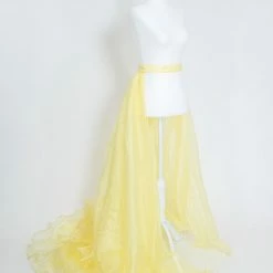 In Stock Marc Defang 8023 Layered Organza Prom Pageant Overskirt Fun Fashion Shimmer