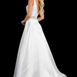 In Stock Nina Canacci 2297 Size 4 Plunging Neckline A Line Prom Dress Formal Evening Gown Ballgown Dresses