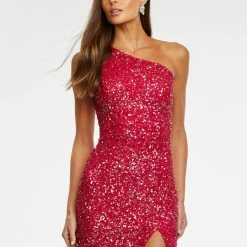 In Stock Ashley Lauren 11144 Size 14 Peacock Sequin One Shoulder Prom Dress With Lace Up Back Corset Dresses 31 In Stock Ashley Lauren 11144 Size 14 Peacock Sequin One Shoulder Prom Dress With Lace Up Back Corset Dresses