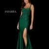 Amarra 87231 Long Fitted Embellished Prom Dress Slit Pageant Gown Scoop Neck Backless Dresses