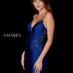 Amarra 81277 Long Fitted Formal Prom Dress Pageant Gown Corset Back Embellished 7 Amarra 81277 Long Fitted Formal Prom Dress Pageant Gown Corset Back Embellished