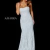 Amarra 87363 Long Strapless Fitted Sequin Prom Dress Pageant Gown Formal