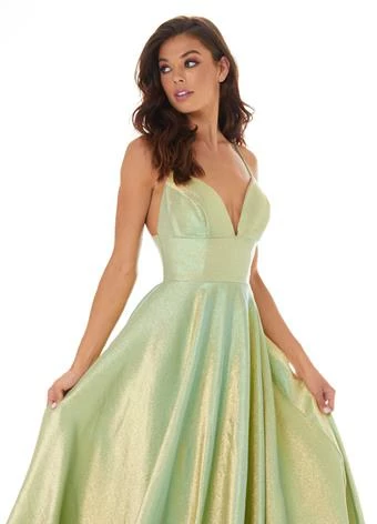 In Stock Ashley Lauren 1937 Lime/Gold Prom Dress Sz 12, 14 Metallic Shimmer V Neckline 3 In Stock Ashley Lauren 1937 Lime/Gold Prom Dress Sz 12, 14 Metallic Shimmer V Neckline