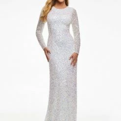 Ashleylauren Sequin Dresses Ashley Lauren 1985 Navy Evening Dress Sheer Long Sleeves Beaded Prom Dress Pageant Gown 28 Ashleylauren Sequin Dresses Ashley Lauren 1985 Navy Evening Dress Sheer Long Sleeves Beaded Prom Dress Pageant Gown