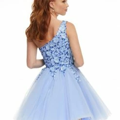 Ashleylauren Ashley Lauren 4453 Sky Blue Cocktail Dress One Shoulder Sequin Applique Tulle A Line Sequin Dresses 10 Ashleylauren Ashley Lauren 4453 Sky Blue Cocktail Dress One Shoulder Sequin Applique Tulle A Line Sequin Dresses