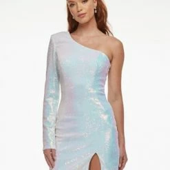 In Stock Long Sleeve Dresses Ashley Lauren 4455 Neon Orange Size 2 Cocktail Dress Homecoming Dress One Long Sleeve Slit 19 In Stock Long Sleeve Dresses Ashley Lauren 4455 Neon Orange Size 2 Cocktail Dress Homecoming Dress One Long Sleeve Slit