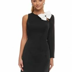 Ashleylauren Long Sleeve Dresses Ashley Lauren 4471 Cocktail Dress Crew Neckline Bow Keyhole One Long Sleeve 14 Ashleylauren Long Sleeve Dresses Ashley Lauren 4471 Cocktail Dress Crew Neckline Bow Keyhole One Long Sleeve