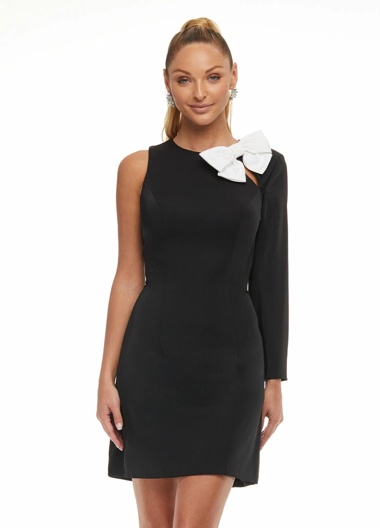 Ashleylauren Long Sleeve Dresses Ashley Lauren 4471 Cocktail Dress Crew Neckline Bow Keyhole One Long Sleeve 7 Ashleylauren Long Sleeve Dresses Ashley Lauren 4471 Cocktail Dress Crew Neckline Bow Keyhole One Long Sleeve