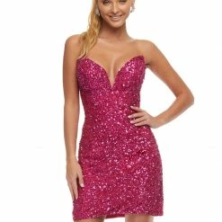 Ashleylauren Sequin Dresses Ashley Lauren 4474 Royal Cocktail Dress Sequins Fitted Strapless V Points 18 Ashleylauren Sequin Dresses Ashley Lauren 4474 Royal Cocktail Dress Sequins Fitted Strapless V Points