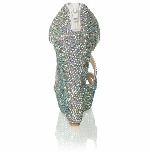 Formal Shoes Marc Defang AUTUMN AB CRYSTAL Platform Pageant Wedge Heel Prom Shoes 10 Formal Shoes Marc Defang AUTUMN AB CRYSTAL Platform Pageant Wedge Heel Prom Shoes