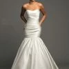 In Stock Mermaid Dresses Johnathan Kayne B118 Size 20 Long Mermaid Wedding Dress Shimmer Gown